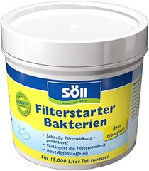 Looduslikud filtribakterid Söll Filter 80587, 100 g hind ja info | Tiigi- ja basseini hooldusvahendid | kaup24.ee