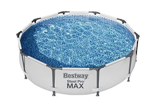 Bestway Steel Pro MAX 56408 basseiniraami komplekt, 305x305x76 cm, hall цена и информация | Basseinid | kaup24.ee