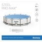 Bestway Steel Pro MAX 56408 basseiniraami komplekt, 305x305x76 cm, hall цена и информация | Basseinid | kaup24.ee