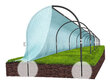 Taimelava agrokilega, 8 m hind ja info | Kasvuhooned | kaup24.ee