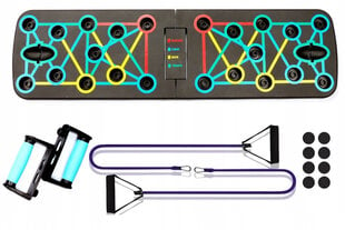 Surumisaluste komplekt koos vastupidavate köitega 16-in-1 цена и информация | Комплексные тренажёры | kaup24.ee