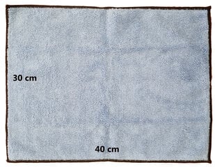 Салфетка из микроволокна, 30х40 см. цена и информация | Принадлежности для уборки | kaup24.ee
