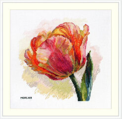 Tikkimiskomplekt "Tulp" 21x21 SK247 hind ja info | Tikkimistarvikud | kaup24.ee