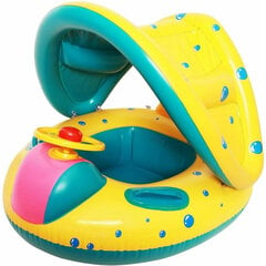 Täispuhutav madrats lastele rooli ja päikesevarjuga hind ja info | Täispuhutavad veemänguasjad ja ujumistarbed | kaup24.ee