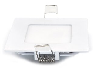 Koloreno LED paneel, 3 W, soe valge hind ja info | Süvistatavad ja LED valgustid | kaup24.ee