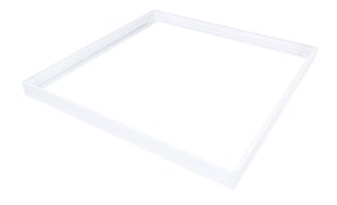 Рамка для светодиодной панели, 60x60, белая цена и информация | Монтируемые светильники, светодиодные панели | kaup24.ee