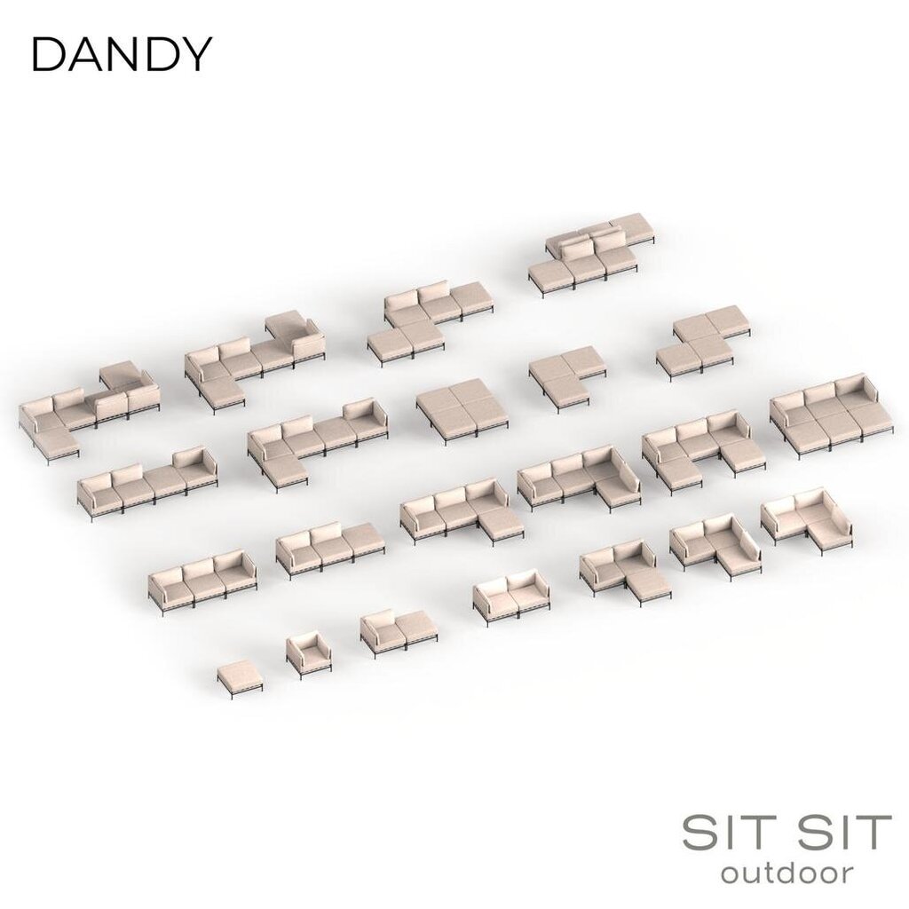 1-kohaline tool Dandy, hall hind ja info | Tugitoolid | kaup24.ee