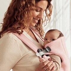 Kandekott BabyBjörn Mini Woven, Dusty Pink цена и информация | Слинги, эргорюкзаки | kaup24.ee