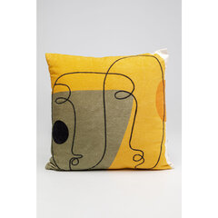 Подушка Face Art, 50x50 см цена и информация | Подушки, наволочки, чехлы | kaup24.ee