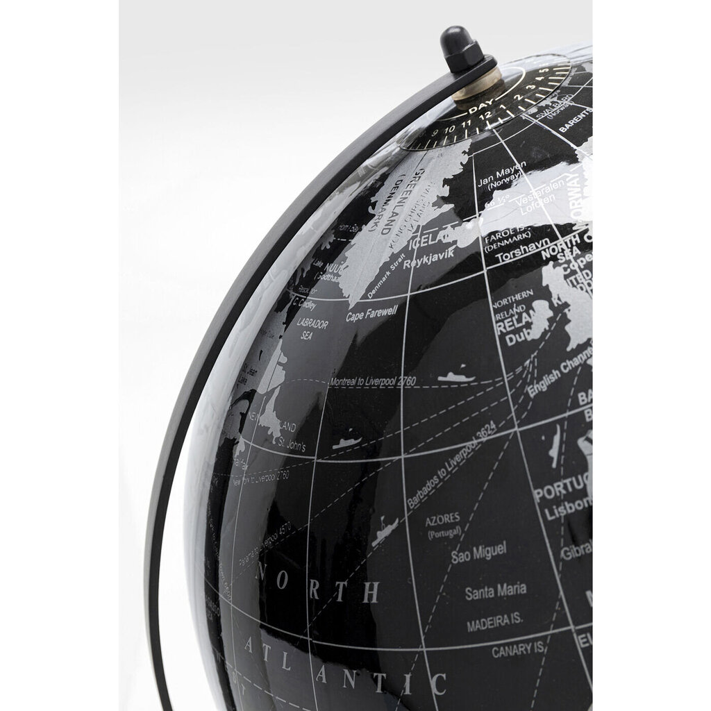 Gloobus "Globe" Top Must 40cm hind ja info | Sisustuselemendid | kaup24.ee