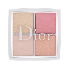 Näopalett Dior Dior Backstage Glow Face Palette Brightener, 004 Rose Gold, 10 g hind ja info | Päikesepuudrid, põsepunad | kaup24.ee