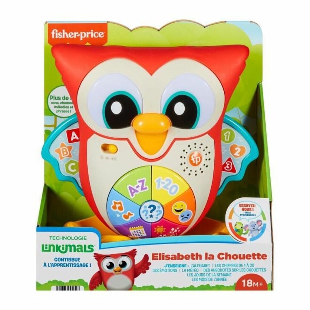 Mänguasi Fisher Price Elisabeth The Owl hind ja info | Imikute mänguasjad | kaup24.ee