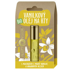 Vanilje huuleõli Purity Vision Bio, 10 ml цена и информация | Помады, бальзамы, блеск для губ | kaup24.ee