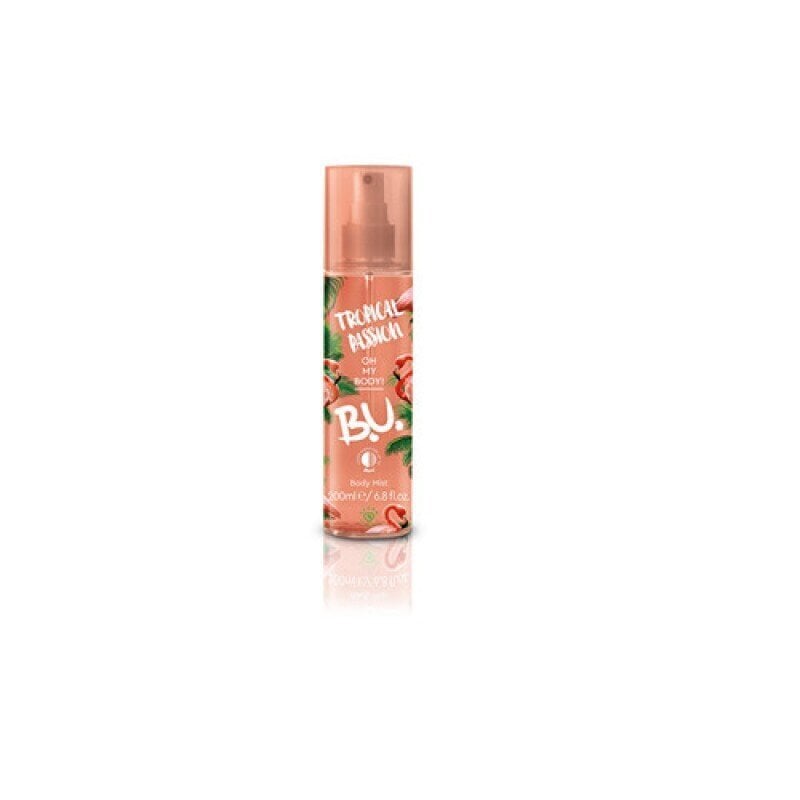Lõhnastatud kehasprei B.U. Tropical Passion Body Spray, 200ml hind ja info | Lõhnastatud kosmeetika naistele | kaup24.ee