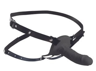 Strap-On rihm koos peenise mansetiga Size Matters, must hind ja info | BDSM ja fetish | kaup24.ee