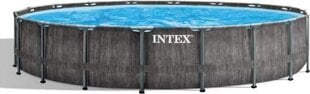 Intex Greywood Prism Frame, 549x122 см, с кассетной системой фильтров цена и информация | Бассейны | kaup24.ee