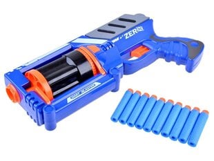 Ружье с пенопластовыми пулями Blaster, синее цена и информация | Игрушки для мальчиков | kaup24.ee