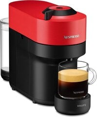 Krups kapselkohvimasin Nespresso Vertuo Pop XN9205 Spicy Red, punane цена и информация | Кофемашины | kaup24.ee