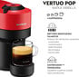 Krups kapselkohvimasin Nespresso Vertuo Pop XN9205 Spicy Red, punane hind ja info | Kohvimasinad | kaup24.ee