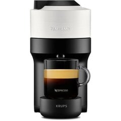 Krups kapselkohvimasin Nespresso Vertuo Pop XN9201 Coconut White, valge hind ja info | Kohvimasinad | kaup24.ee