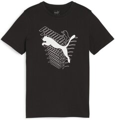 Puma Футболки Graphics Cat Tee Black 680297 01 680297 01/176 цена и информация | Рубашки для мальчиков | kaup24.ee