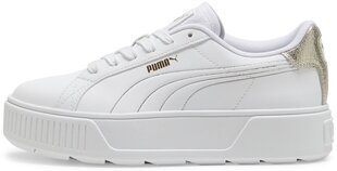 Puma Обувь Karmen Metallic Shine White 395099 01 395099 01/6.5 kaina ir informacija | Спортивная обувь, кроссовки для женщин | kaup24.ee