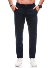 брюки чинос p1468 - темно-синие 125053-X цена и информация | Мужские брюки | kaup24.ee