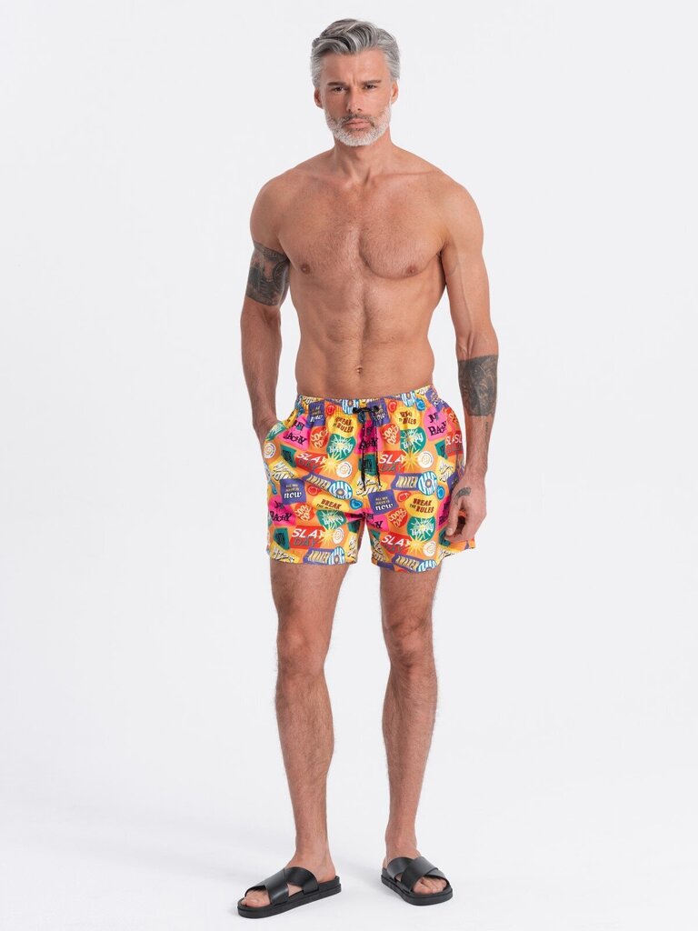 Ujumispüksid meestele Ombre Clothing v14 om-srbs-0125, erinevad värvid цена и информация | Ujumispüksid, shortsid | kaup24.ee