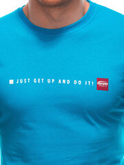 футболка s1920 - бирюзово-синяя 124879-7 цена и информация | Meeste T-särgid | kaup24.ee