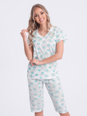 женская пижама ulr266 - мятная 124797-7 цена и информация | Женские пижамы, ночнушки | kaup24.ee