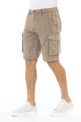 Lühikesed püksid meestele Baldinini Trend, beež hind ja info | Meeste lühikesed püksid | kaup24.ee