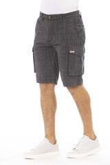 Lühikesed püksid meestele Baldinini Trend, hall hind ja info | Meeste lühikesed püksid | kaup24.ee