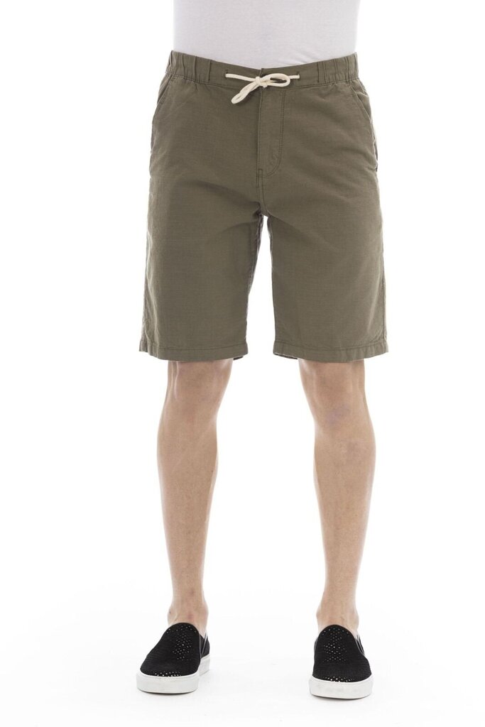 Lühikesed püksid meestele Baldinini Trend, roheline hind ja info | Meeste lühikesed püksid | kaup24.ee