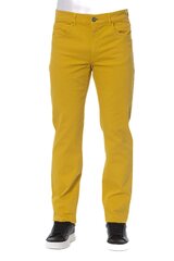 Püksid meestele Trussardi Jeans, kollane hind ja info | Meeste püksid | kaup24.ee