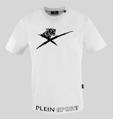 T-särk meestele Plein Sport TIPS413W, valge цена и информация | Мужские футболки | kaup24.ee