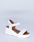Sandaalid naistele ELtempo 29933022 EIAP00003704, valge цена и информация | Naiste sandaalid | kaup24.ee