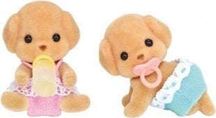 Kujud Epoch Sylvanian Families Toy Poodle Twins 5261 hind ja info | Tüdrukute mänguasjad | kaup24.ee