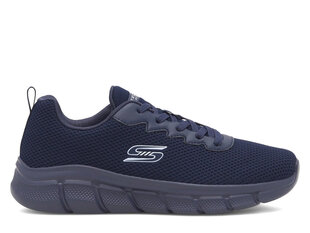 Bobs b flex chill edge skechers 118106nvy vīriešiem tamsiai melyna men's navy 118106NVY цена и информация | Кроссовки для мужчин | kaup24.ee