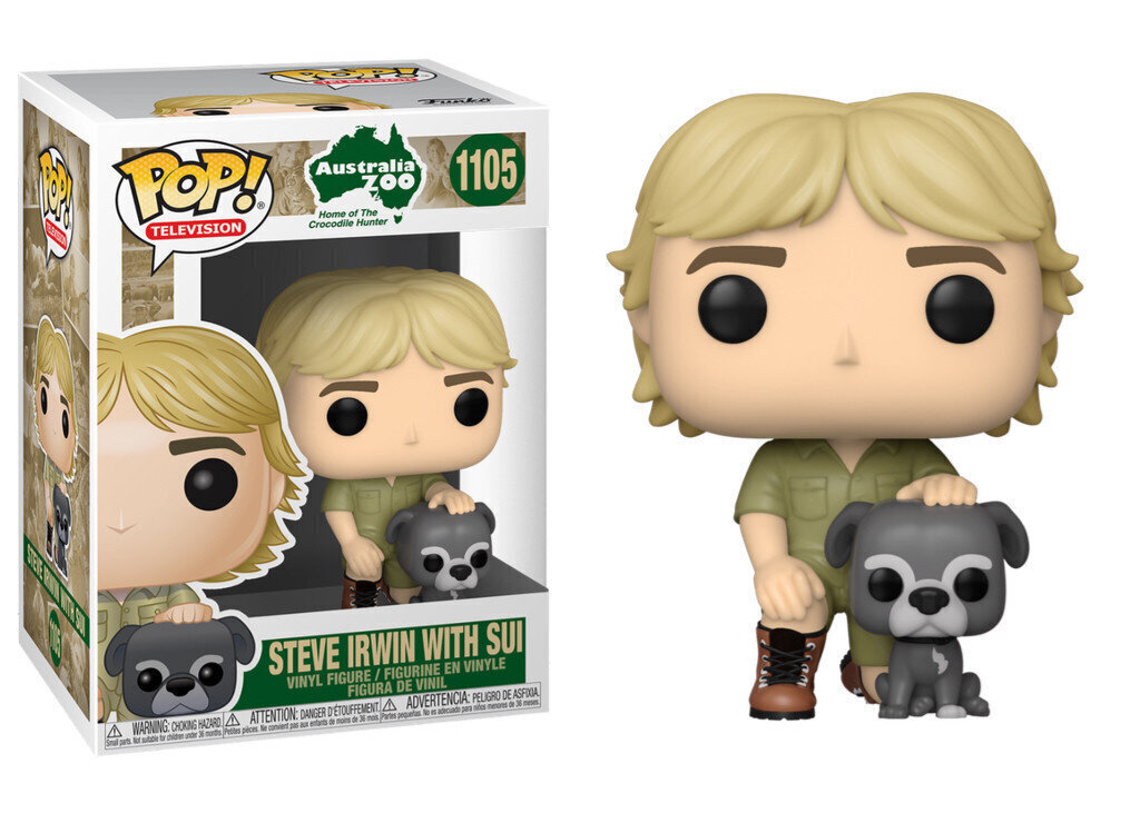 Funko POP! TV: Crocodile Hunter - Steve Irwin with Sui hind ja info | Fännitooted mänguritele | kaup24.ee