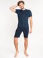 Pidžaama meestele lühikeste pükstega YoClub PJV-040 hind ja info | Meeste hommikumantlid, pidžaamad | kaup24.ee