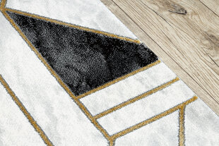Бегун EMERALD эксклюзивный 1015 гламур, стильный Мрамор, геометричес бутылочно-зеленый / золото 70 cm цена и информация | Ковры | kaup24.ee