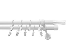 Двойной карниз Olimp, 250 см цена и информация | Карнизы | kaup24.ee