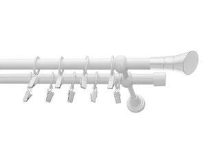 Двойной карниз Olimp, 150 см цена и информация | Карнизы | kaup24.ee