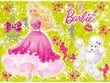 Pusle Ravensburger Glitter - Barbie, 100 tk hind ja info | Pusled | kaup24.ee