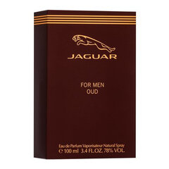 Lõhnavesi Jaguar Oud For Men EDP meestele, 100 ml hind ja info | Meeste parfüümid | kaup24.ee