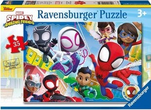 Ravensburger пазл 35 элементов "Go Spidey and Friends" цена и информация | Пазлы | kaup24.ee