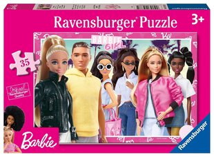 Pusle Ravensburger Barbie, 35 tk цена и информация | Пазлы | kaup24.ee