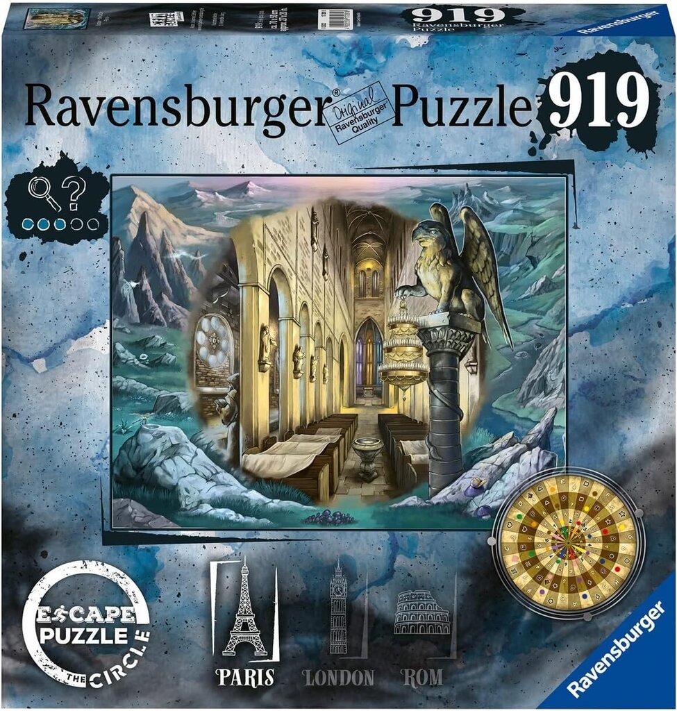 Pusle Ravensburger Escape The Circle in Paris, 919 tk цена и информация | Pusled | kaup24.ee