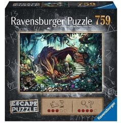 Pusle Ravensburger Escape Dragon, 759 tk hind ja info | Pusled | kaup24.ee