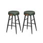 4-osaline toolide komplekt Vasagle, roheline hind ja info | Söögilaua toolid, köögitoolid | kaup24.ee